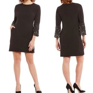 EUC ☆ Belle Badgley Dress w/ Studded Bell Sleeve